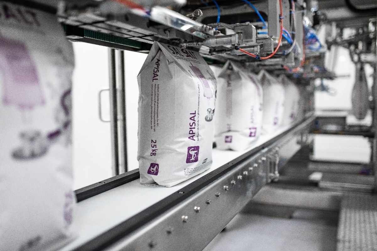 塩化ナトリウムAPISAL®製造ライン